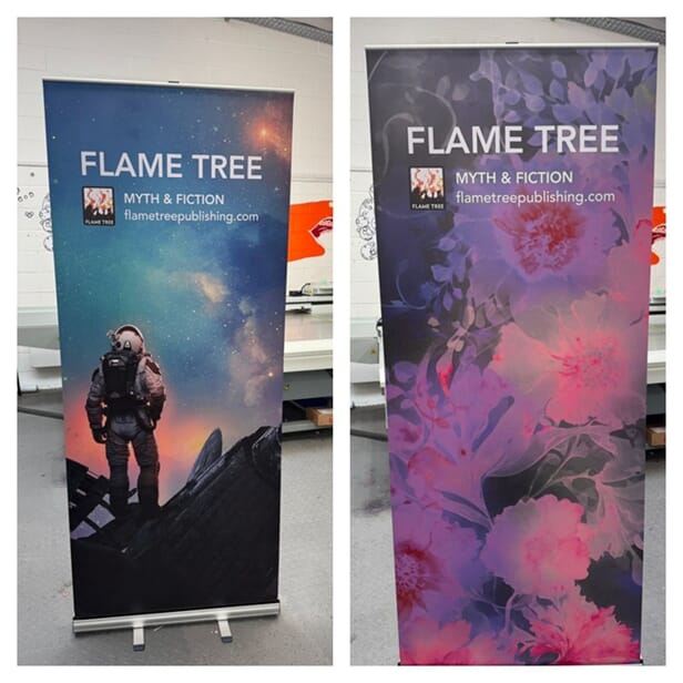 An image of pull up banners.
